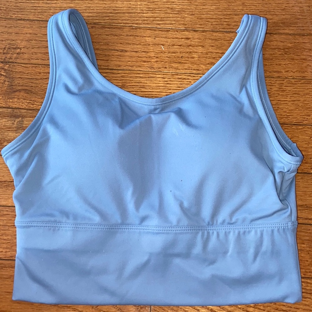 BMBLE SHOP sports bra slate blue